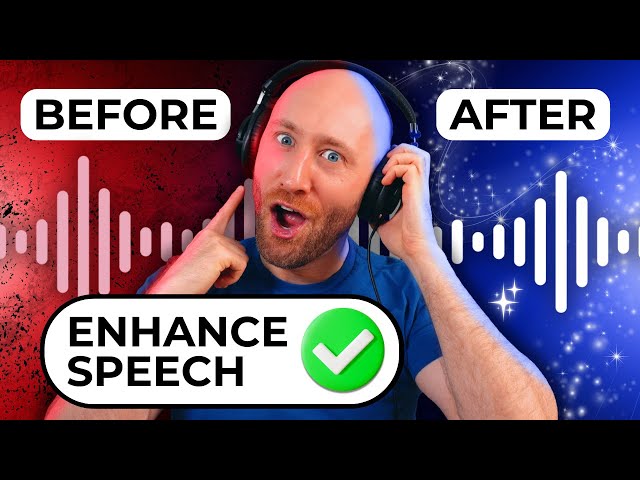 How To Turn BAD Audio Into Studio Quality (For FREE)