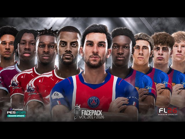 Facepack Update Pes 2021 & FL26 Vol.201 (SIDER) PC