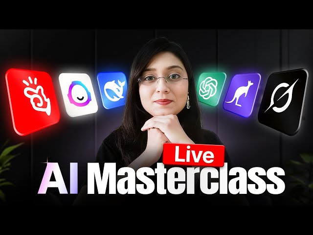Special AI Tools Masterclass | LIVE Interaction with Swati Mam | The iScale