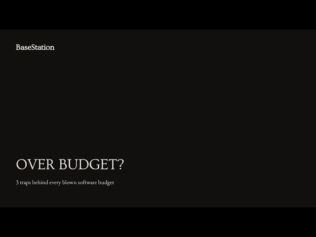 Why 80% of Custom Software Projects Go Over Budget (And How to Prevent It)