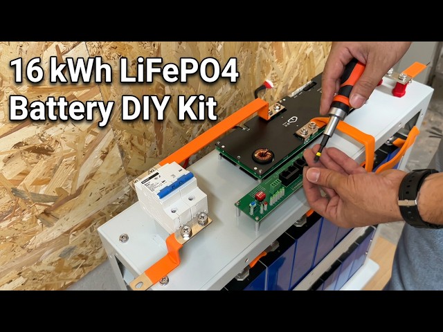 SAVE Thousands - how to make home solar battery backup 48v 300Ah Battery