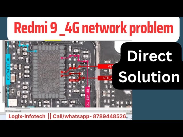 Redmi 9 4G network problem | Android mobile 4g solution by Logix-infotech