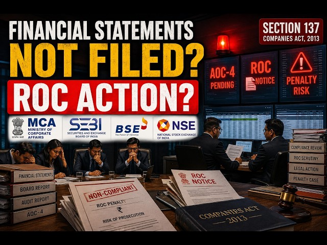 🚨 Can a company prepare financial statements, conduct AGM and still face serious ROC action ?