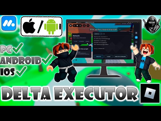 🥷 PC DELTA EXECUTOR TUTORIAL 2026 EASY AND FAST ✅ | 💻 PC + 🍎 IOS + 🤖 ANDROID | GIVEAWAY