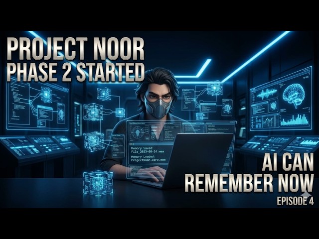 Building My Own JARVIS AI Assistant in Java | Memory System Added | Project Noor Episode 4