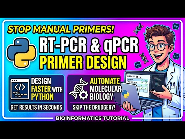 How to Design RT-PCR and qPCR Primers Using Python