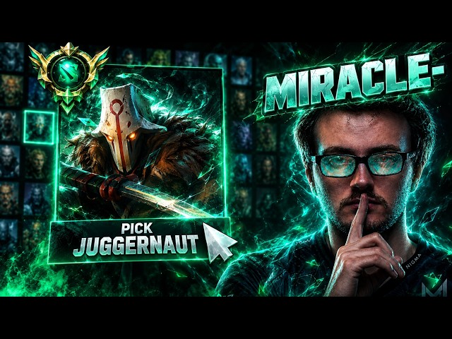 ⚔️ MIRACLE- JUGGERNAUT UNKILLABLE CARRY! 😱🔥 TOO STRONG!