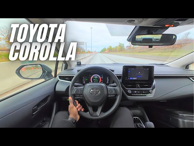 ASMR POV Drive | 2022 Toyota Corolla Hybrid | Sunday Church Drive [Autumn Archive]
