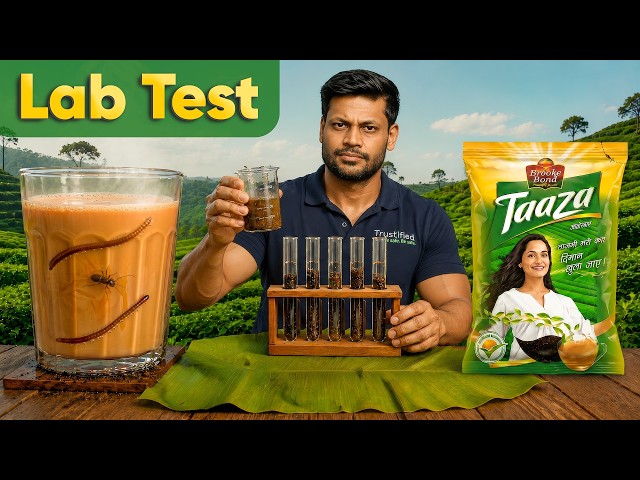 🚨 Brooke Bond Taaza Lab Test: 20 Dangerous Findings?