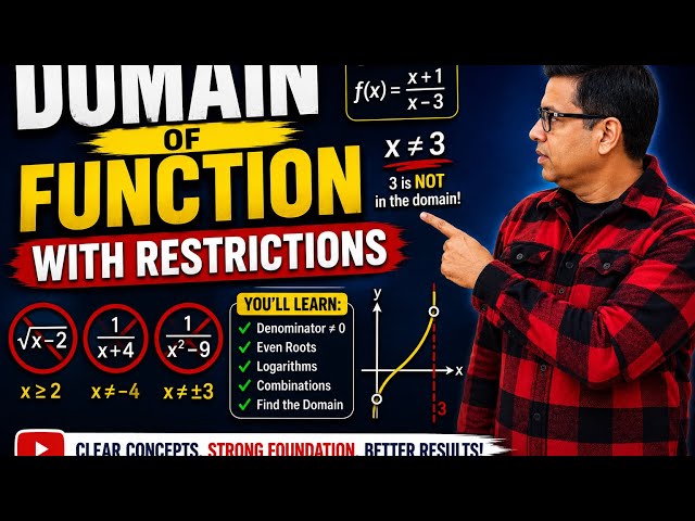 Domain of Function with Restrictions 