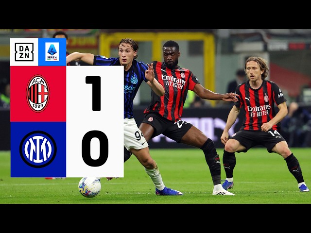 AC Milan vs Inter Milan (1-0) | Summary and goals | Serie A Highlights