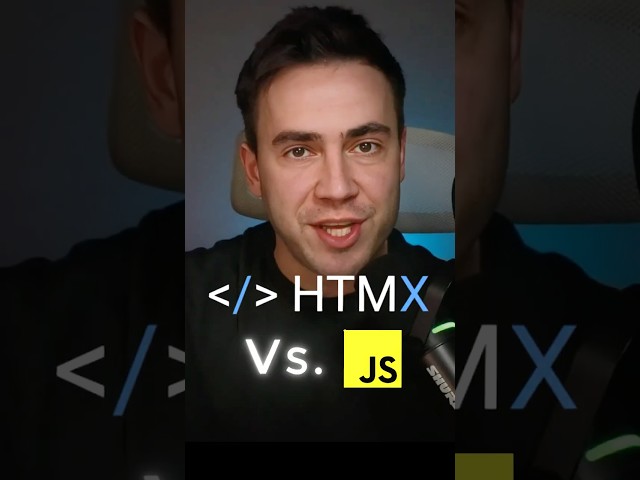 HTMX vs JavaScript