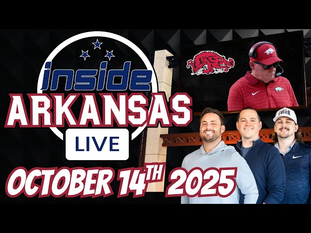 INSIDE ARKANSAS LIVE! | Latest In Arkansas Coaching Search | October 14th 2025