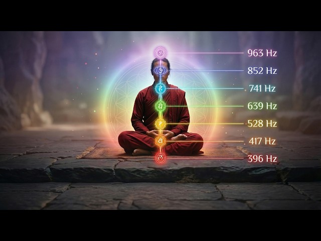 Activate All Chakras Instantly 🔮 Healing Frequencies Explained (396Hz–963Hz)
