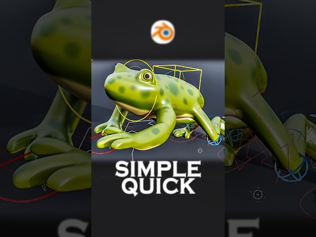 Very Easy  Rigging in Blender
