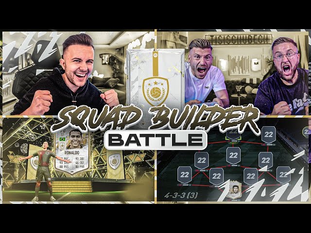 FIFA 22: RANDOM ICON Squad Builder BATTLE ⭐️ vs Tisi & Schubech 🔥