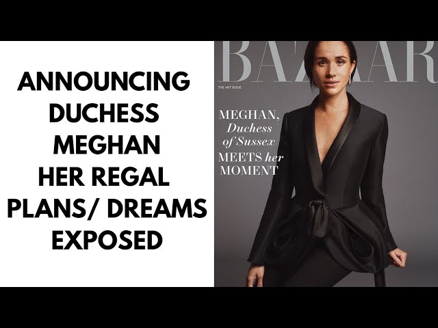 DUCHESS MEGHAN GETS EVEN MORE REGAL #royal #meghan #meghanmarkle