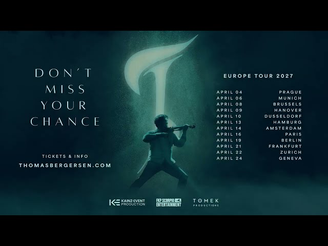 Thomas Bergersen Live | Two Steps from Hell Composer | Europe Tour 2027