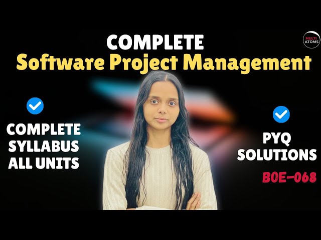 Software Project Management | One Shot All Units | All Units with PYQ Solutions | Aktu Exams