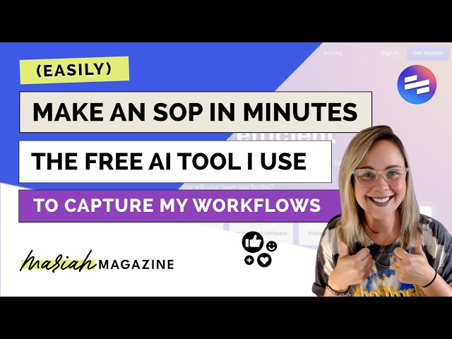 (2026) How to Write an SOP Using AI: The Free Tool I Use to Capture My Workflows