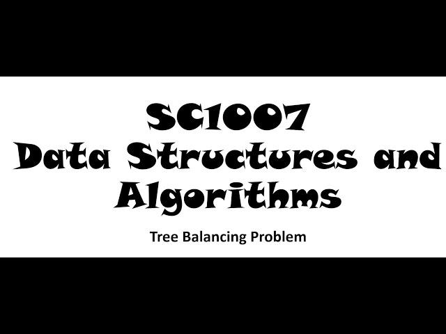 SC1007 Data Structures and Algorithms