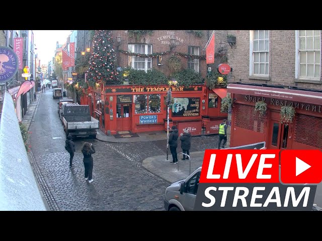 Temple Bar Live Streaming | Dublin Webcam Live | HD with audio @Dublin, Ireland | EarthCam's