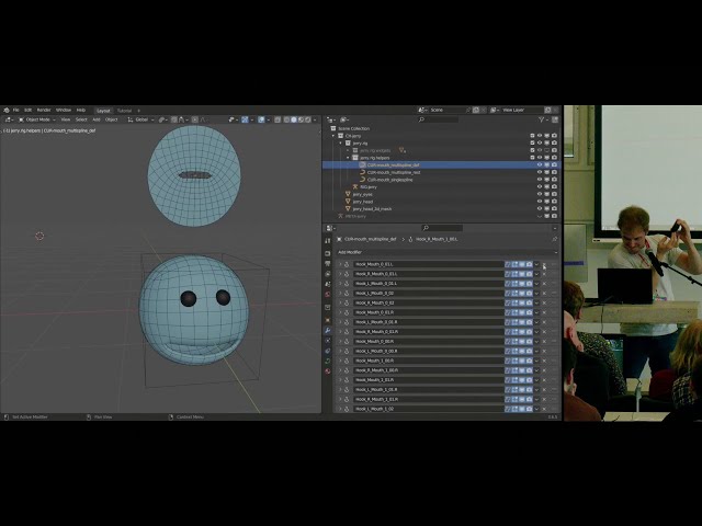 Rigging With Geometry Nodes on "Wing It!"