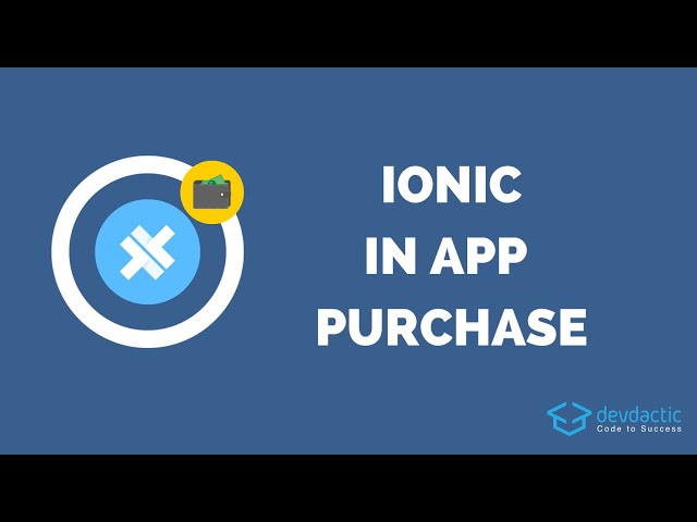 How to use Ionic In App Purchase with Capacitor