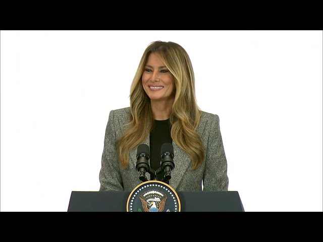First Lady Melania Trump Opens the Fostering the Future Together Global Coalition Summit