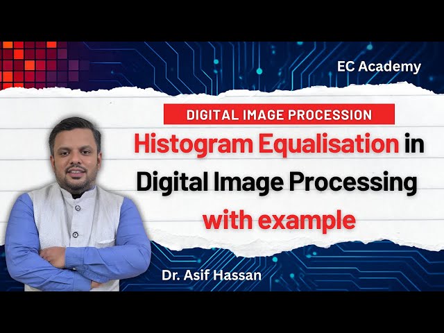 Histogram Equalization in DIP | Solved Numerical Example for Image Enhancement