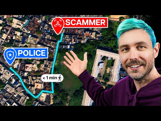 Scammer’s Mistake Gets His Location Sent To Police