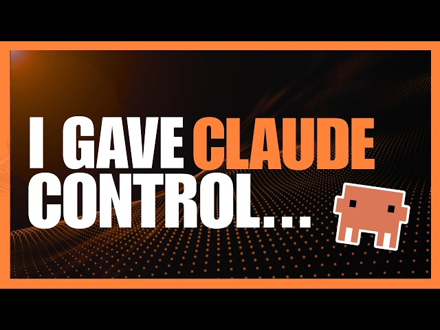 I Gave Claude Code Control...