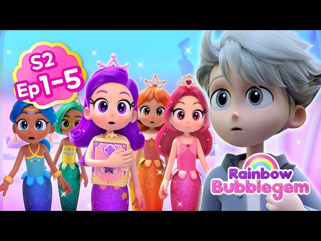 New Rival Alert🚨 | Purple X Gray |  Princess Story | Full Episode | Rainbow Bubblegem 2 🌈