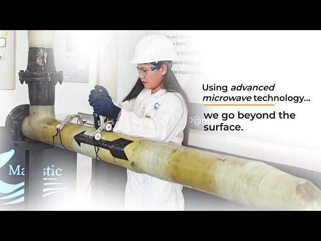 Microwave NDT Inspection for GRP, GRE, FRP & HDPE | Non-Destructive Testing Explained