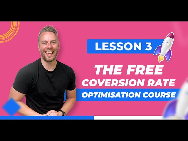 Free conversion rate optimisation course - Trust