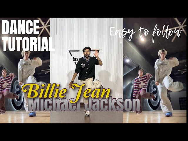 Learn Michael Jackson’s Billie Jean Dance | Carlow Rush Choreography | Step-by-Step Tutorial 