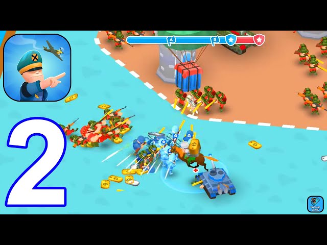 Army Commander - Gameplay Walkthrough Part 2 (iOS,Android Gameplay)