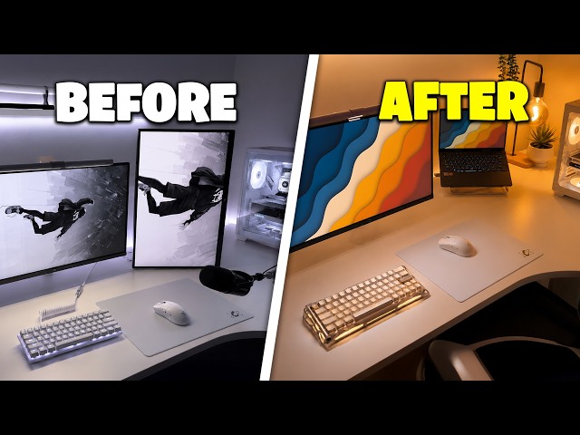 Transforming The CLEANEST Laptop Setup!