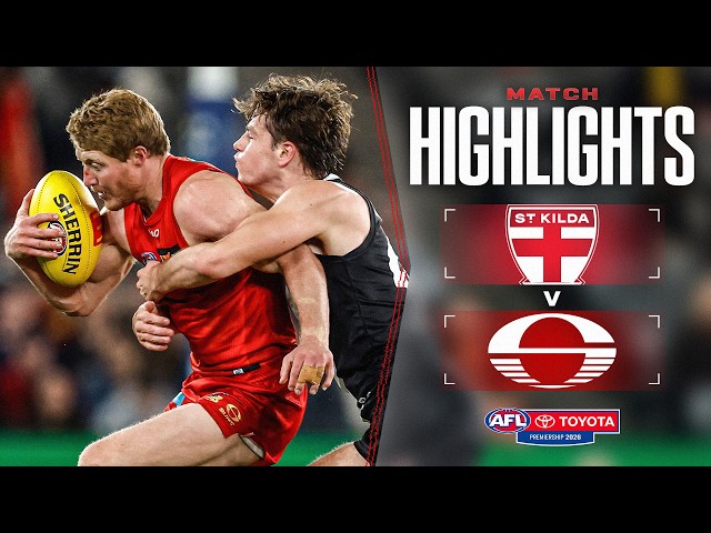 St Kilda v Gold Coast Suns Highlights | Round 24, 2026 | AFL