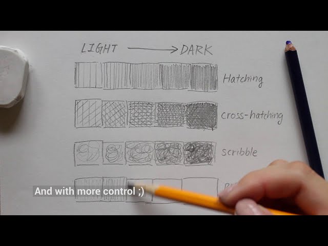 PENCIL - Basic Shading Techniques