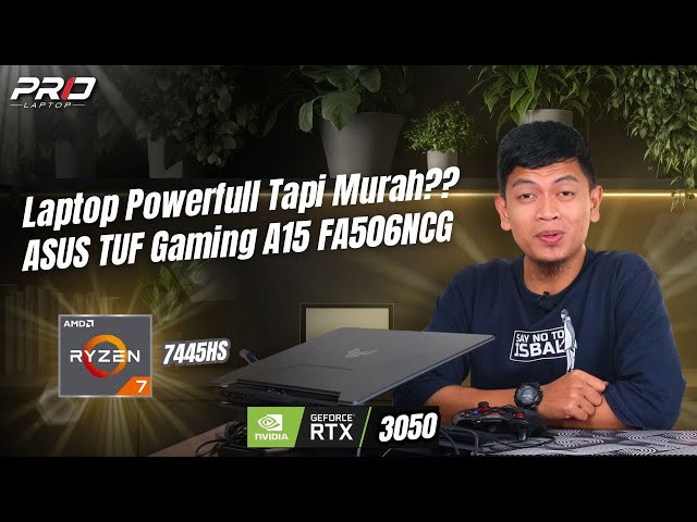 Tes Black Myht Wukong di ASUS TUF Gaming A15 FA506NCG, Ryzen 7 744HS, RTX3050, 16/512GB 15.6" 144Hz