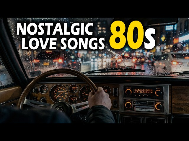 LIVE🔴 | 80s Love Songs – Nostalgic & Emotional 80s Music Cassette Tape Compilation