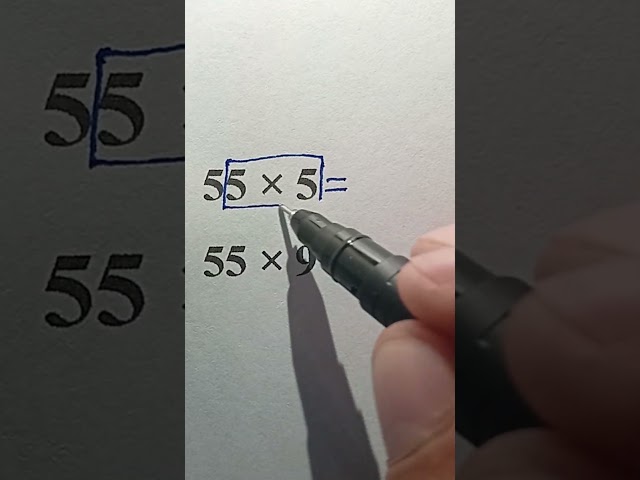 Secret Mental Math Trick for Fast Multiplication #mathtrick #maths #mathematica #mathematics