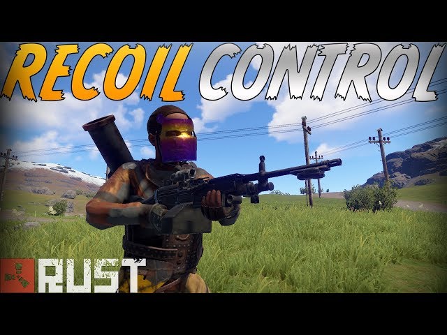 AK+4x Scope | Rust Recoil Control Tutorial (With Handcam)