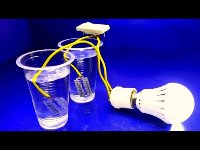 How To Make A Free Energy Experiment Light Bulb For Lifetime - Free Energy Experiment Using Blades