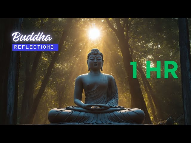 Buddha Reflections Music Video 1hr | Om Mani Padme Hum | Healing Vibrations for China Flood Victims