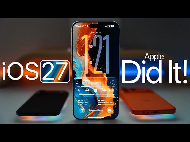 iOS 27 - Apple Did It!