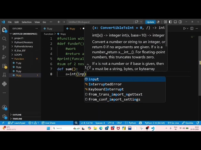 No Input, Still Output? Python Function Explained 🔥| Python Function#6
