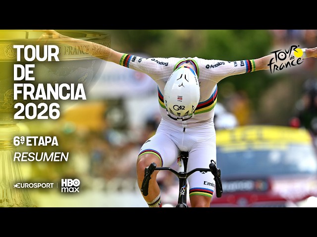 POGACAR, DE OTRA GALAXIA EN EL TOURMALET | 6ª ETAPA - RESUMEN Y RESULTADO | TOUR DE FRANCIA 2026