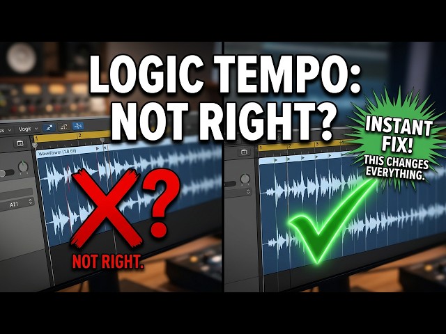 Logic Pro Tempo Not Right  This Changes Everything